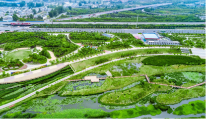 寻美家乡河——水利工程学院暑期社会实践走进生态园